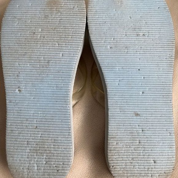 JELLY BELLY JELLY BEANS COLLECTABLE CLEAR FLIP FLOPS SANDALS 6 RARE - Picture 6 of 7